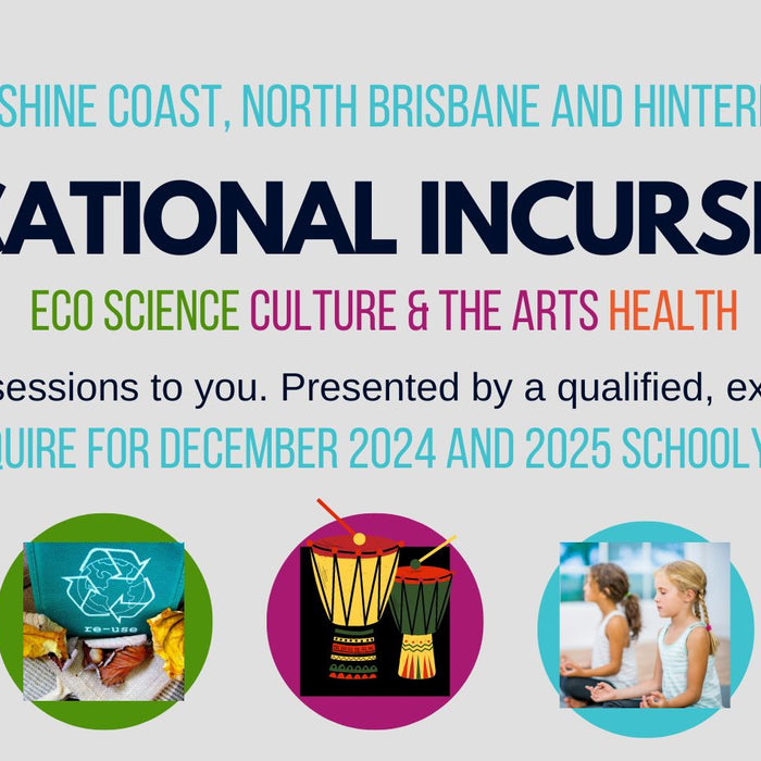 Excited to announce incursions are coming in 2025 to Sunshine Coast and Brisbane areas!