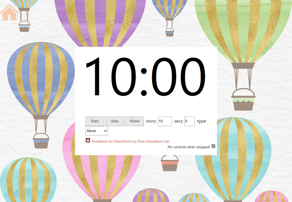 Hot Air Balloons - Ultimate Teacher Dashboard Editable Daily Agenda Slides and Timers