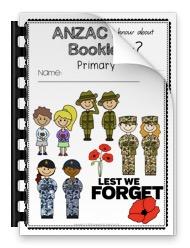 Anzac Day Activities Worksheets Packet Booklet Anzac Facts Slideshow Primary 42p - Teach Fun Oz Resources