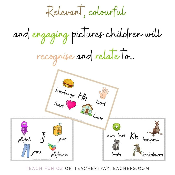 Auslan Alphabet Posters Sign Language Inclusive SPED - NEUTRALS Decor Australian - Teach Fun Oz Resources