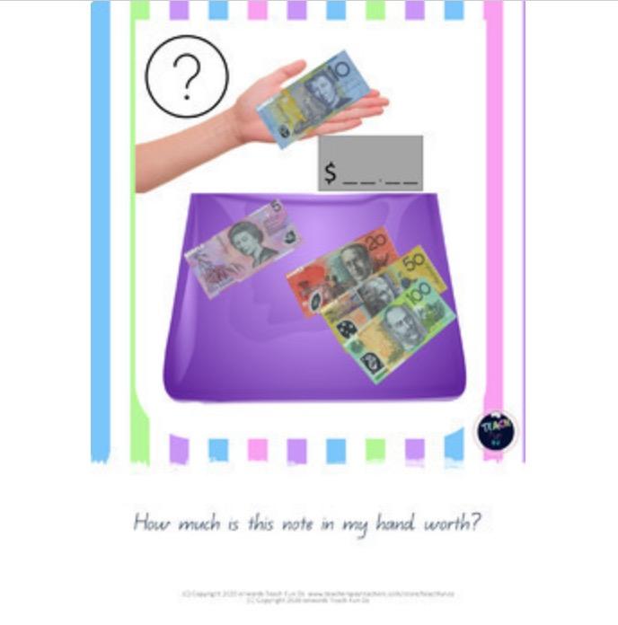 Australian Money Maths 44 Digital Task Cards Year 3 Grade 3 Boom Deck Online - Teach Fun Oz Resources