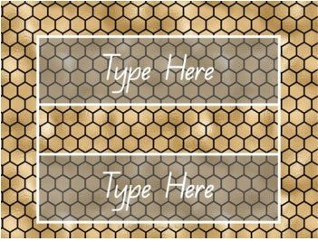 Bees Classroom Decor- Bee Golden Hive Theme 375 Page Bundle Editable Text Labels - Teach Fun Oz Resources