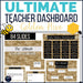Bees - Golden Hive - Ultimate Teacher Dashboard Editable Daily Agenda Slides and Timers - Teach Fun Oz Resources