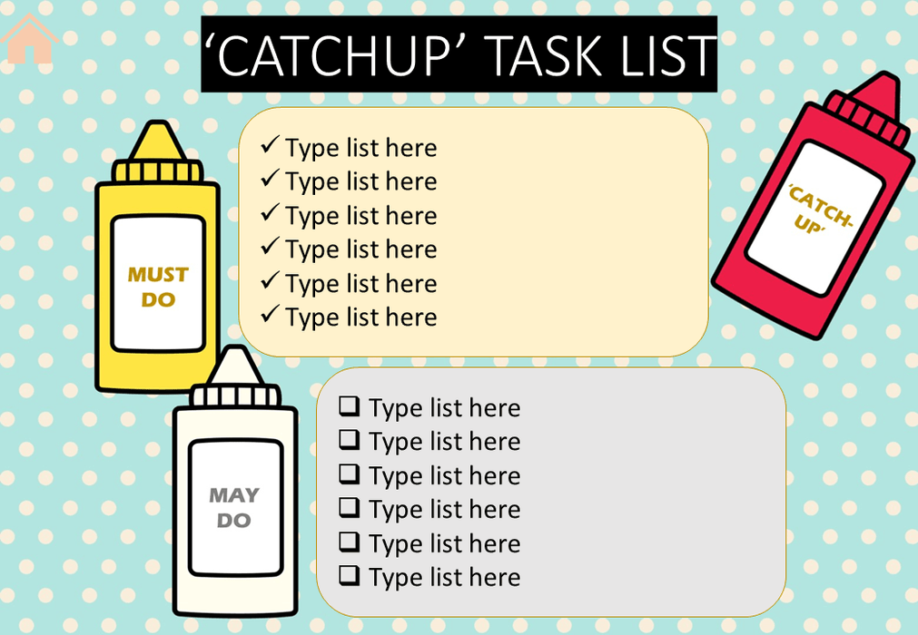 Blue Retro Dots - Ultimate Teacher Dashboard Editable Daily Agenda Slides and Timers - Teach Fun Oz Resources