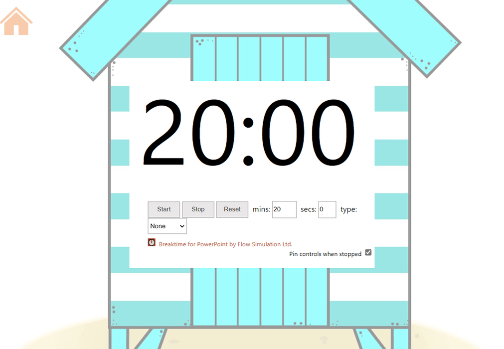 Bright Beach Houses- Ultimate Teacher Dashboard Editable Daily Agenda Slides and Timers - Teach Fun Oz Resources