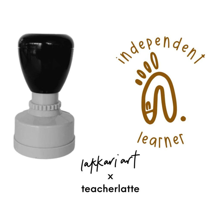 COMING SOON Girl and Boy Independent Learner Stamp - Lakkari Art x Teacherlatte - Teach Fun Oz Resources