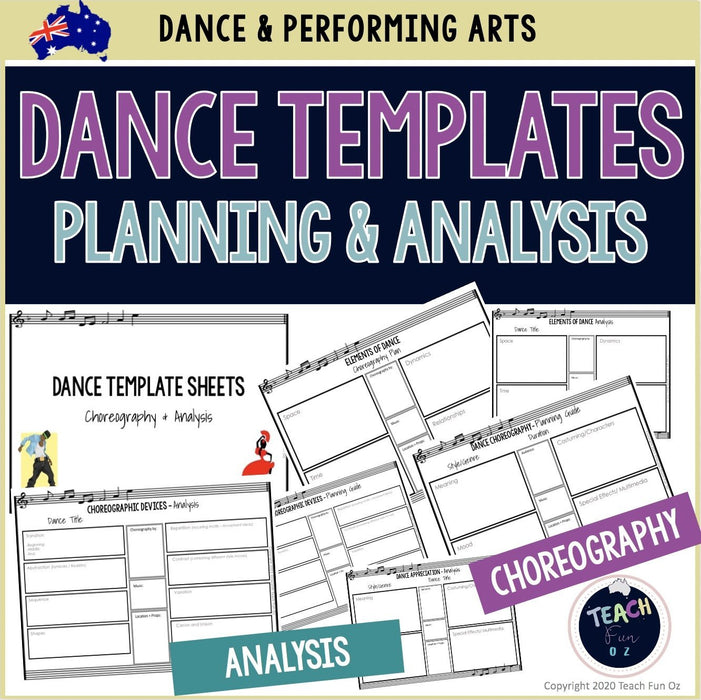 Dance Bundle - Dance Teacher Get Started Kit - Teach Fun Oz Resources