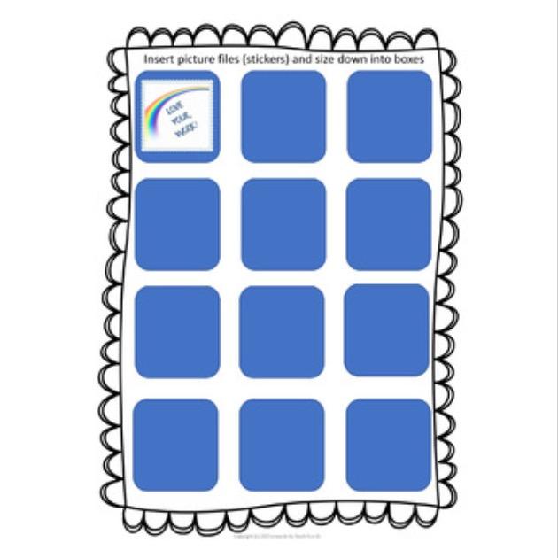 Digital Sticker Book with 8 Sticker Starter Pack for Home School Distance Seesaw - Teach Fun Oz Resources