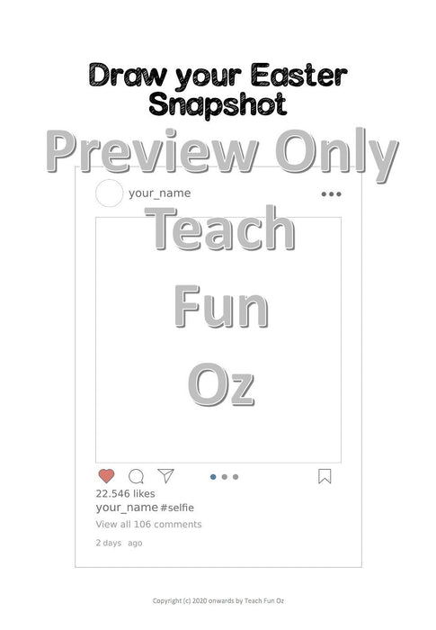 Easter Fun Activity Worksheet Packet Booklet Primary Word Search 19 Activities - Teach Fun Oz Resources