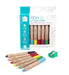 First Creations Easi Grip Wooden Colouring Pencils pk 6 with bonus Sharpener 12 Set 3 years+ - Teach Fun Oz Resources