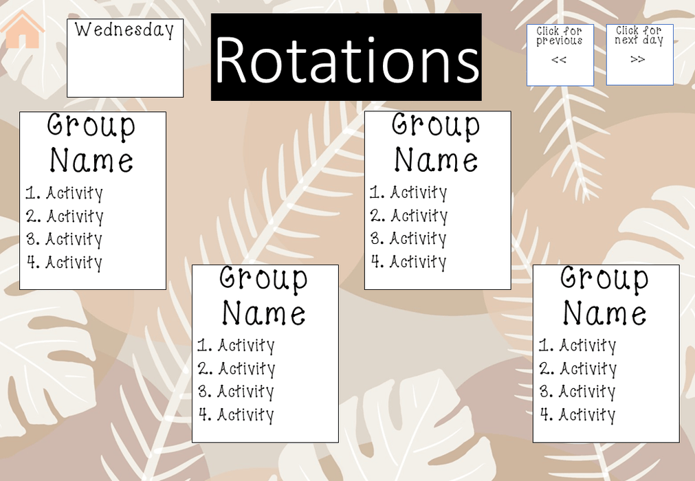 Neutral Forest - Ultimate Teacher Dashboard Editable Daily Agenda Slides and Timers - Teach Fun Oz Resources