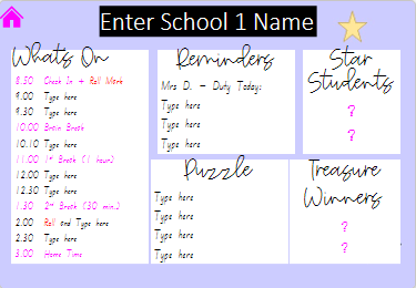 Relief Teacher Ultimate Dashboard - Editable Daily Slides Lesson Ideas and Timers for Primary or Elementary Supply - Teach Fun Oz Resources