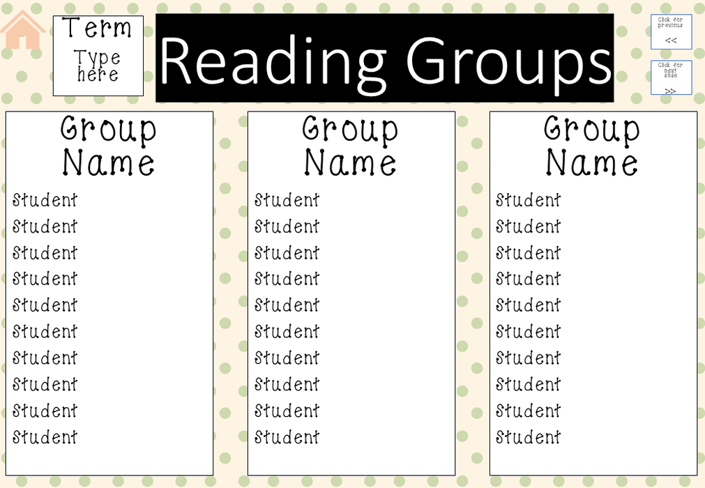Retro Green Dots - Ultimate Teacher Dashboard Editable Daily Agenda Slides and Timers - Teach Fun Oz Resources