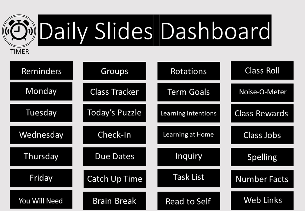 Riding in Paris - Ultimate Teacher Dashboard Editable Daily Agenda Slides and Timers - Teach Fun Oz Resources