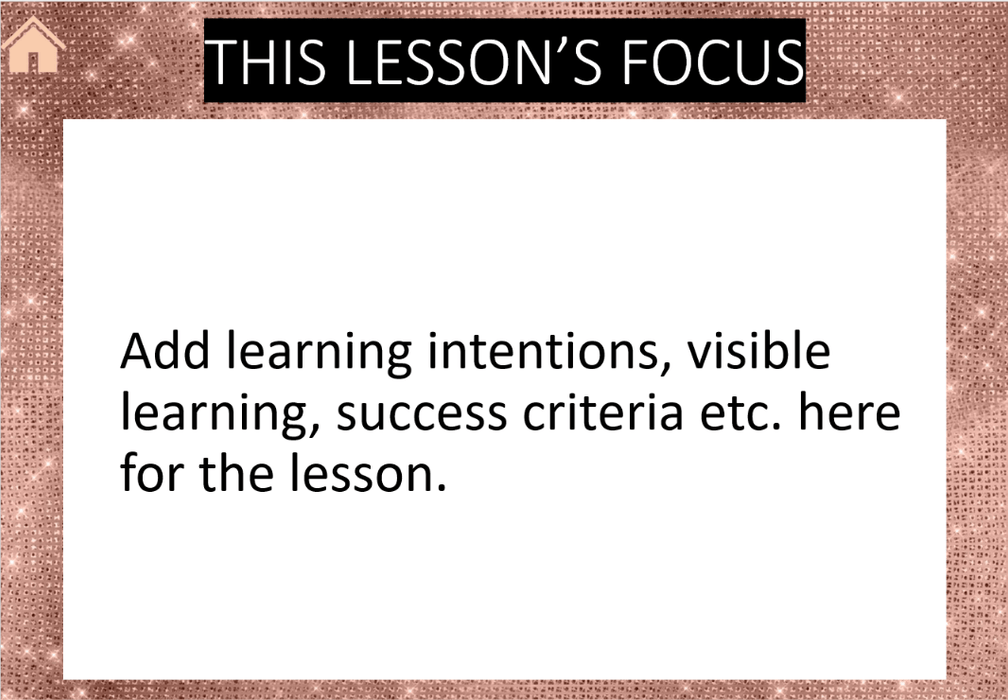 Rose Gold Ultimate Teacher Dashboard Editable Daily Agenda Slides and Timers - Teach Fun Oz Resources