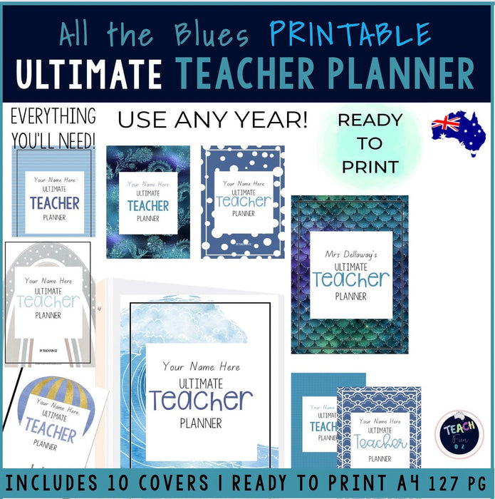 The Ultimate Teacher Planner by Teach Fun Oz - Australia Back to School 2022 - Teach Fun Oz Resources