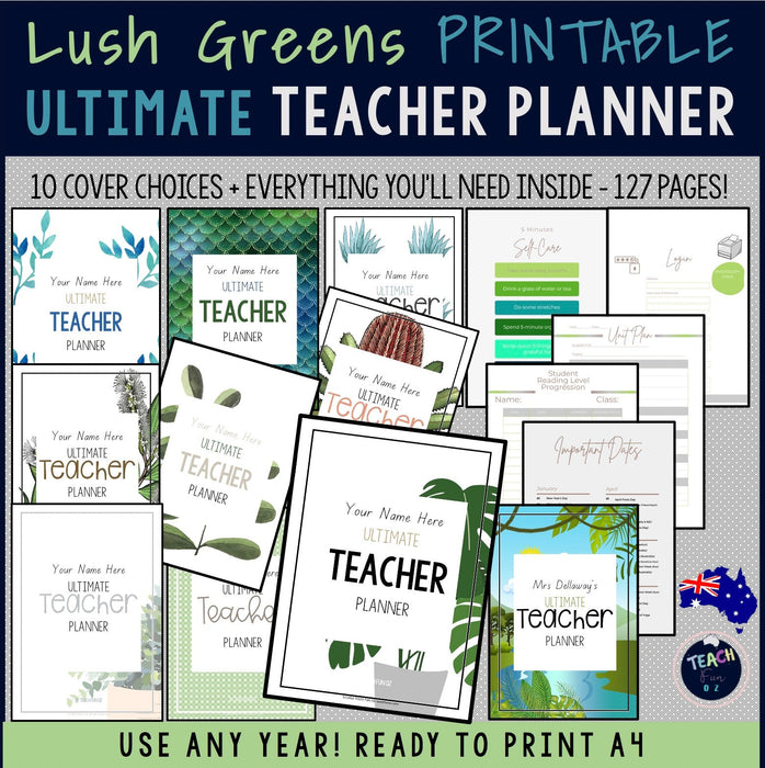 The Ultimate Teacher Planner by Teach Fun Oz - Australia Back to School 2022 - Teach Fun Oz Resources