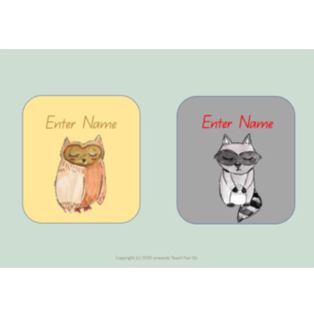 Woodland Forest Animals Decor Theme 393 Pages MEGA Pack QLD Font Australian - Teach Fun Oz Resources