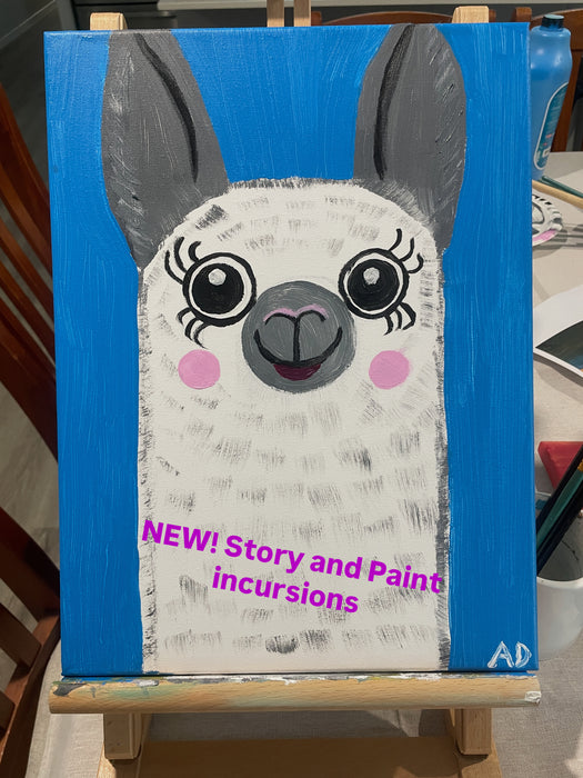 Booking Request - Alpaca - Story and Paint Kindy and Primary P-3