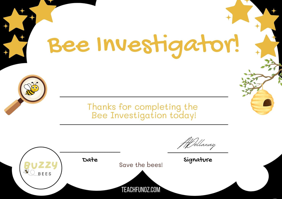 Booking Request - Buzzy Bees Incursion