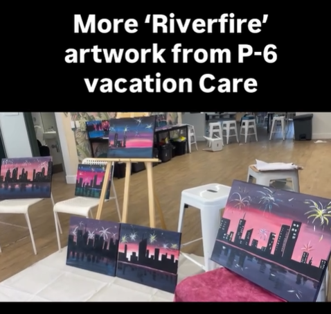 Booking Request - Oz Art Incursion - Riverfire Cityscape Kindy and Primary P-6
