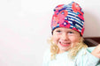 Baby Slouch Beanie - Floral Skopelos - Teach Fun Oz Resources