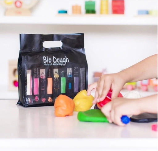 Bio Dough Rainbow in a Bag 9 fun colours and scents - Teach Fun Oz Resources