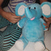 Blue Elephant Soft Toy - High Quality - Teach Fun Oz Resources