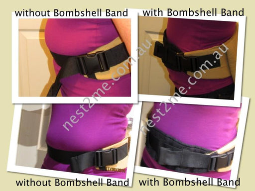 Bombshell Band - Flattering Waistband Padded Addition for Carriers - 3 sizes available - Teach Fun Oz Resources