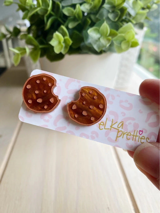 COMING SOON Cookies Mini Studs - Elka Earrings - Teach Fun Oz Resources