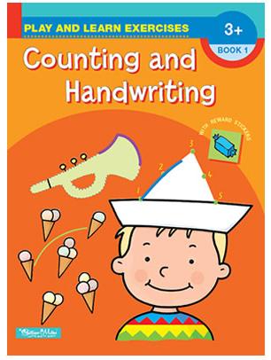 Counting and Handwriting Exercises Play and Learn Activity Book 1 - Age 3+ - Teach Fun Oz Resources