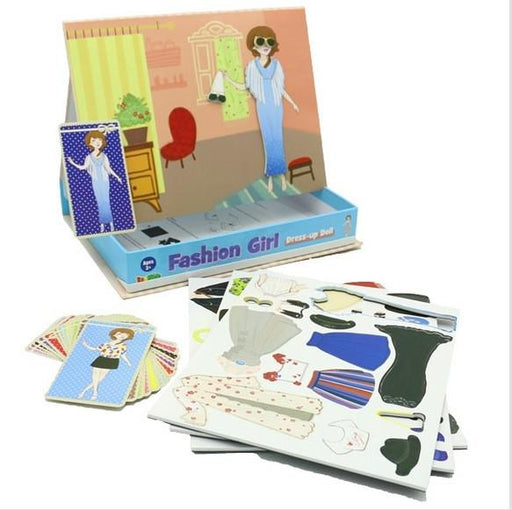 Creative Magnetic Play Set - Fashion Girl - Teach Fun Oz Resources