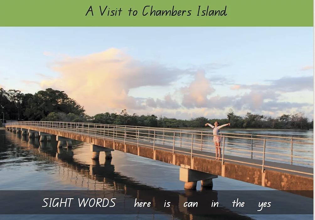 Early Reader Book - A Visit to Chambers Island - Level 2 Series 1 Sight Words - Teach Fun Oz Resources