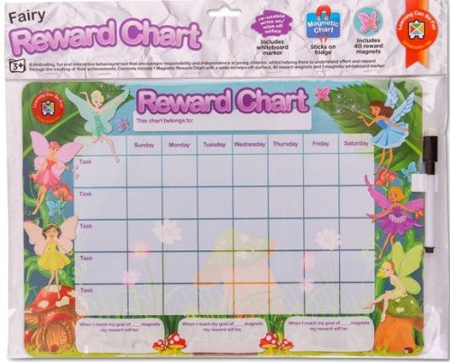 Fairy Reward Chart - magnetic and whiteboard set - Teach Fun Oz Resources