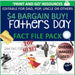 Fathers Day Card Craft Activity Value Bundle - father's day activities - Teach Fun Oz Resources