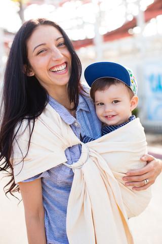 Lalka Ivory Tula Ring Sling Small-Medium — Teach Fun Oz