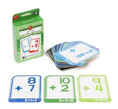 Learning can be Fun Flashcards Addition 0-12 for 6 years + - Teach Fun Oz Resources