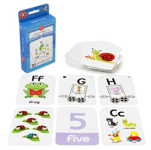 Learning can be Fun Flashcards Alphabet and Numbers 0-10 for 3 years + - Teach Fun Oz Resources