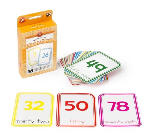 Learning can be Fun Flashcards Numbers 0-100 for 4 years+ - Teach Fun Oz Resources