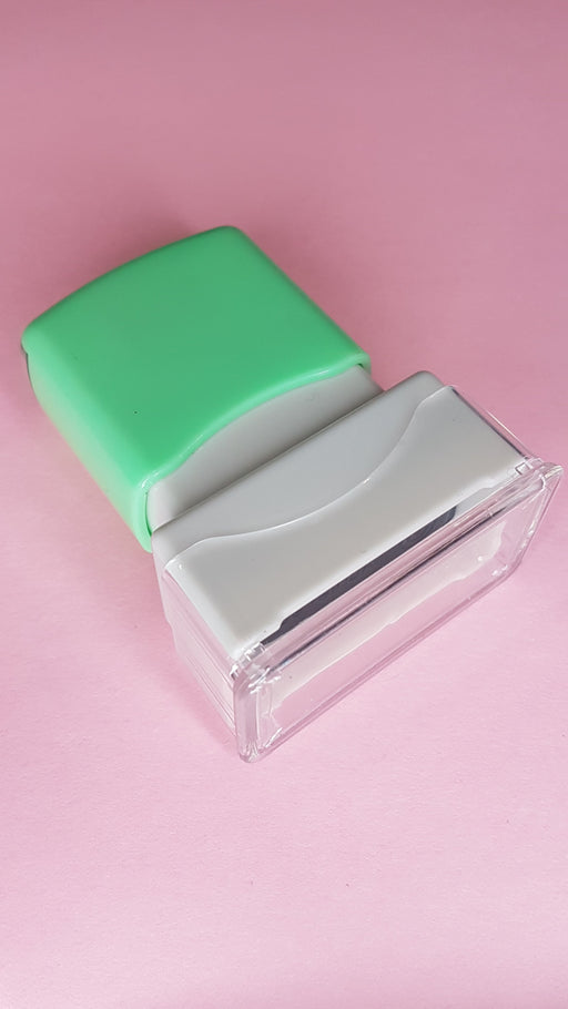 Learning Intention Achieved - Teacher Stamp Small Rectangular - green ink - Teach Fun Oz Resources
