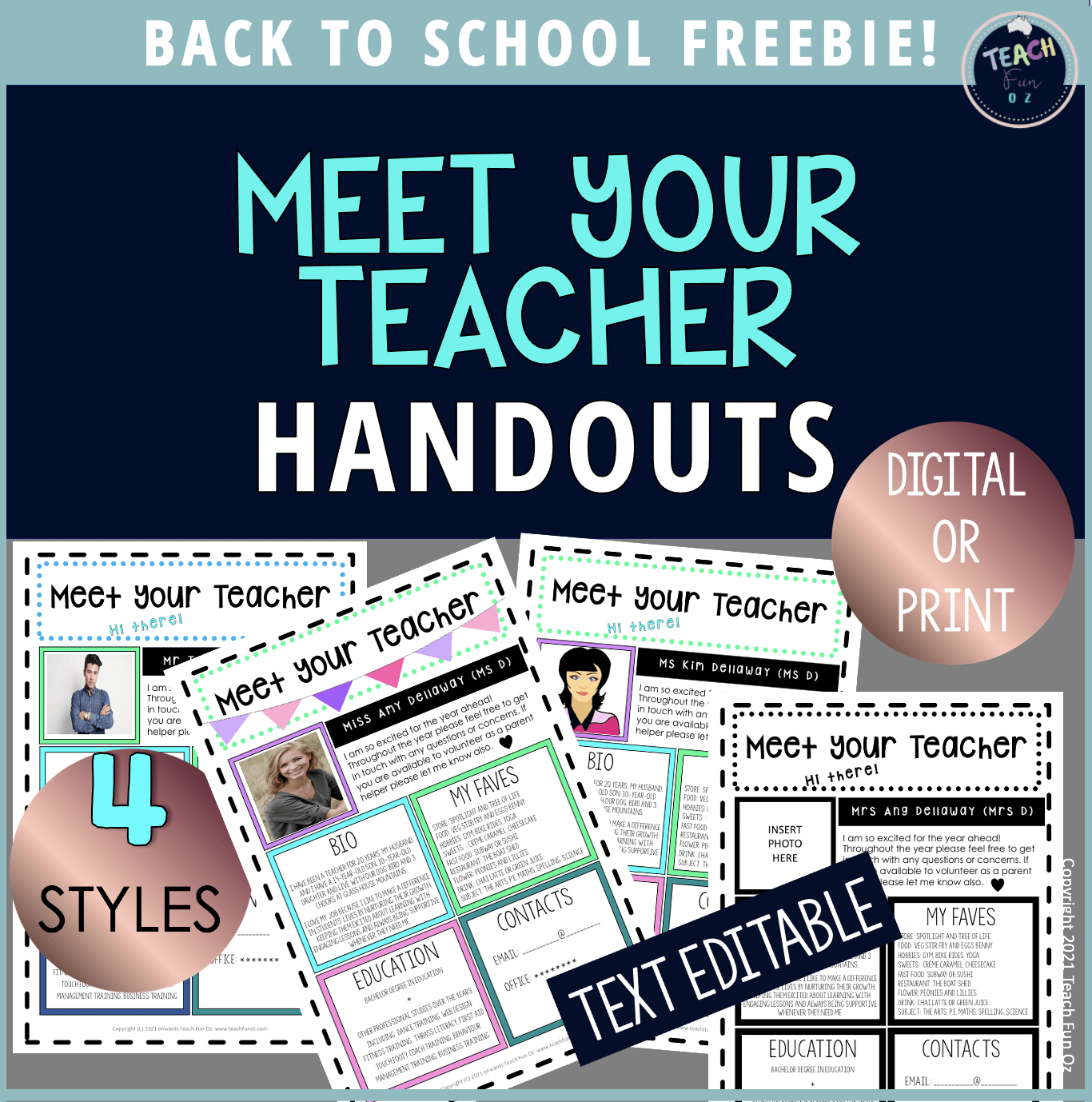 meet the teacher template editable sheet 4 designs free download back to school 250285 meet the teacher template editable sheet 4 designs free download