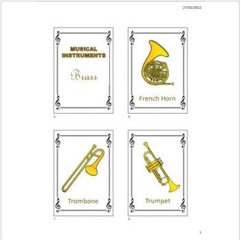 Musical Instruments Orchestra Bundle - Charts Activities Beginner Music Lessons - Teach Fun Oz Resources