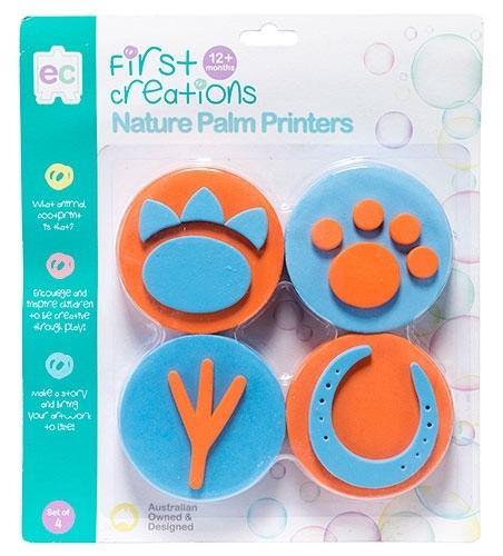 Nature Palm Printers Set of 4 - Teach Fun Oz Resources