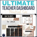 Neutral Geo - Ultimate Teacher Dashboard Editable Daily Agenda Slides and Timers - Teach Fun Oz Resources