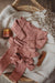 Snuggle Hunny Kids Organic Long Sleeve Bodysuit Rose Snuggle Hunny Kids bodysuit - Nest 2 Me Baby Carriers Australia