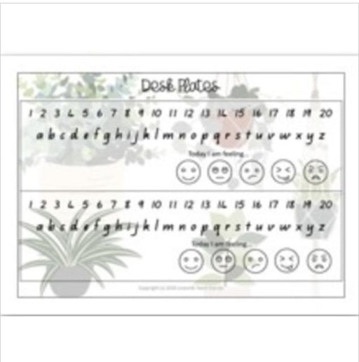 QLD Font House Plants Theme Classroom Decor Bundle All Ages Indoor Plant - Teach Fun Oz Resources