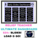 Relief Teacher Ultimate Dashboard - Editable Daily Slides Lesson Ideas and Timers for Primary or Elementary Supply - Teach Fun Oz Resources
