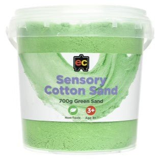 Sensory Cotton Sand - 700g Ages 3+ - Choose Colour - Educational Colours - Teach Fun Oz Resources