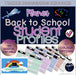 Student Profile Sheets Classroom Forms Editable - Planes and Rainbows Powerpoint IEP - Teach Fun Oz Resources