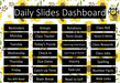 Sunflowers Ultimate Teacher Dashboard Editable Daily Agenda Slides and Timers - Teach Fun Oz Resources